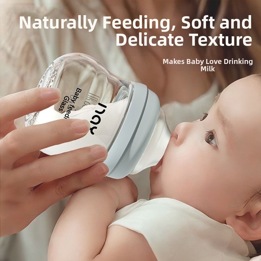 Baby Food Jars - Стеклянная детская бутылочка против метеоризма, против
