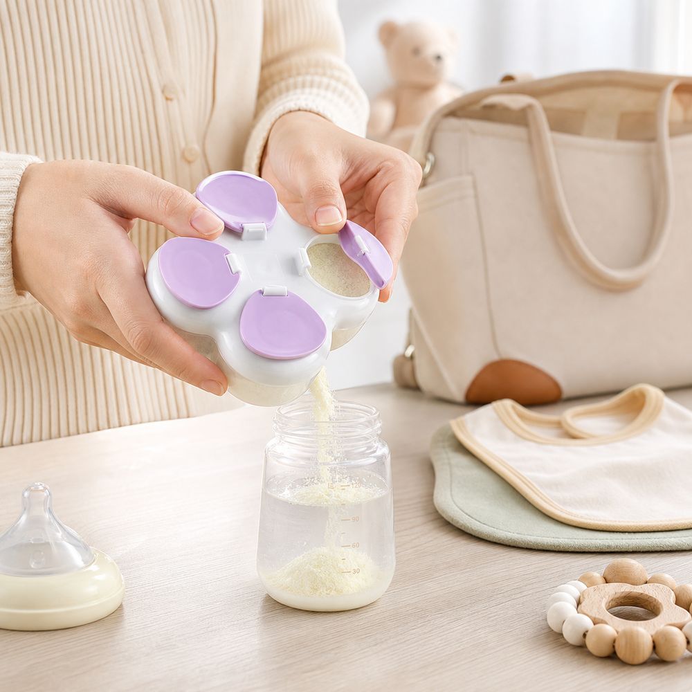 Food Box Baby - Диспенсер для детских смесей с разделителями,