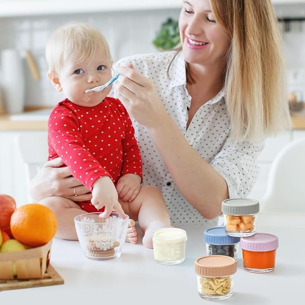 6 шт., стеклянная банка Mason  – обзор и цена Baby Food Jars