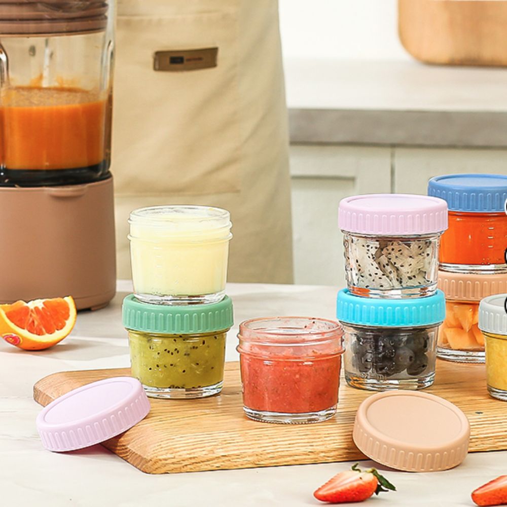 6 шт., многофункциональная сте – обзор и цена Baby Food Jars