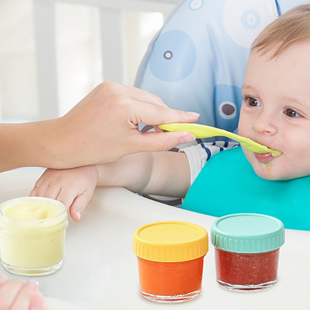 6 шт. стеклянная банка для дет – обзор и цена Baby Food Jars