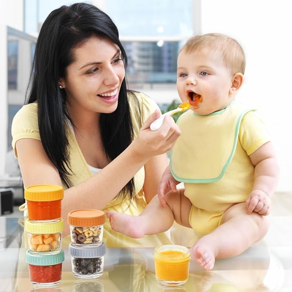 Набор из 6 многоразовых стекля – обзор и цена Baby Food Jars