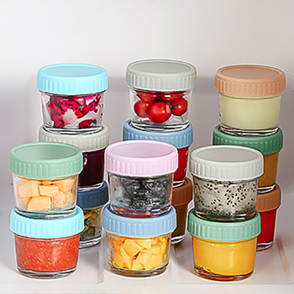 Набор из 6 многоразовых стекля – обзор и цена Baby Food Jars