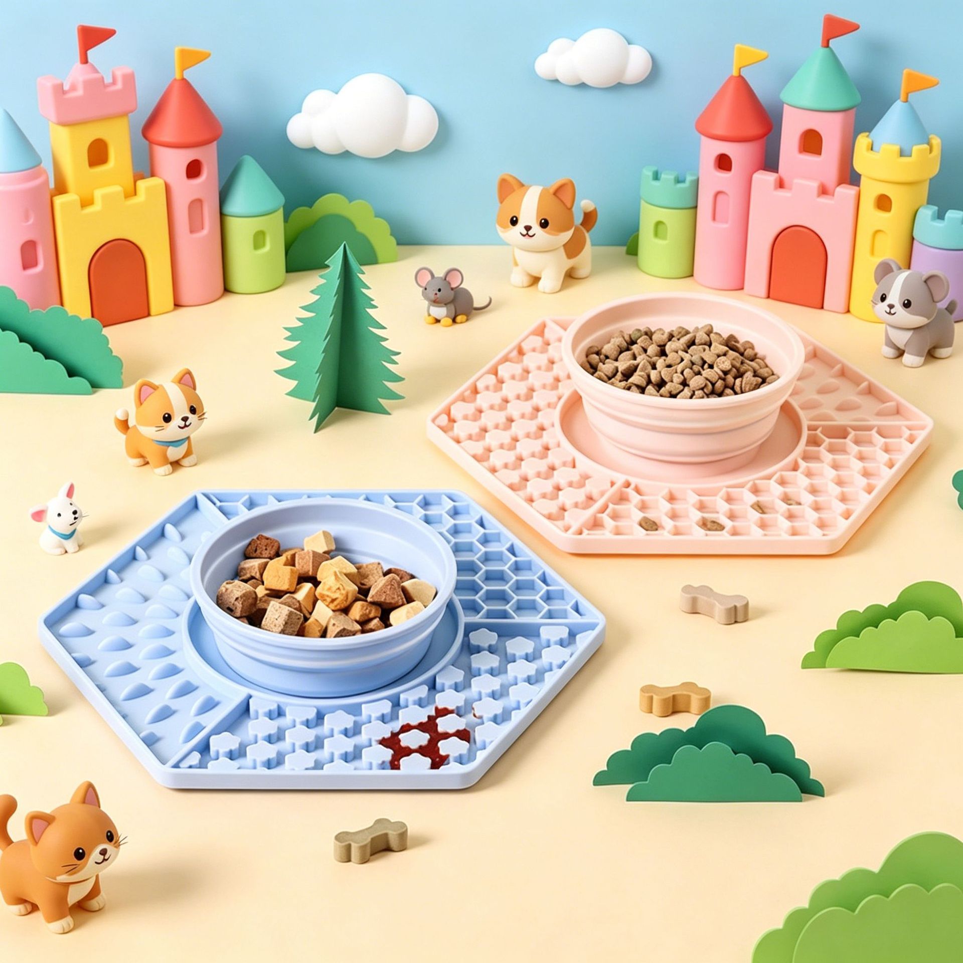 Миска-лизалка 2-в-1 - Миска дл – обзор и цена Baby Food Cat