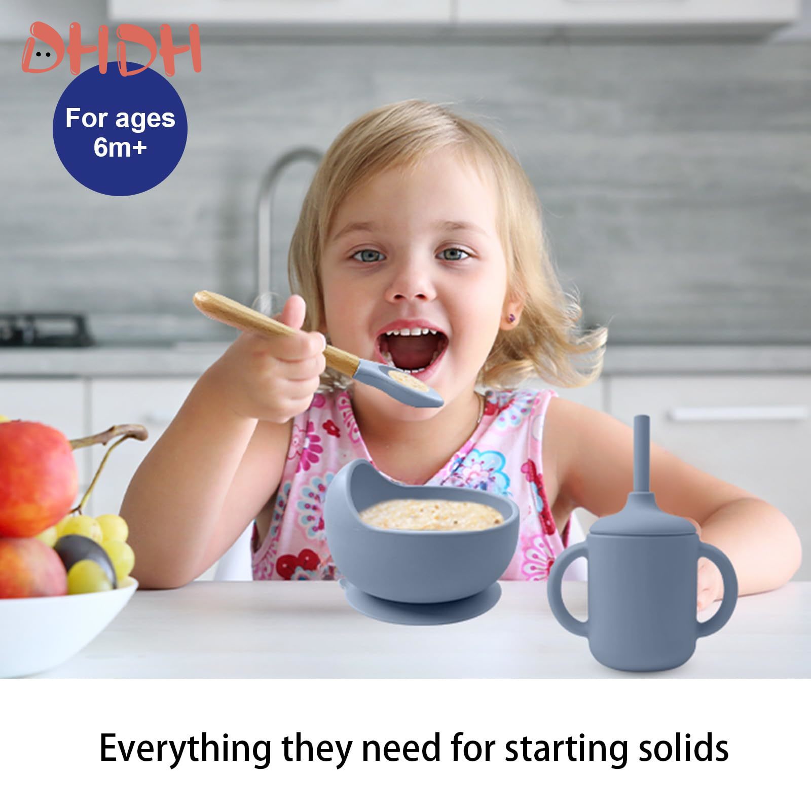 Силиконовый набор для кормлени – обзор и цена Baby Food Quantity