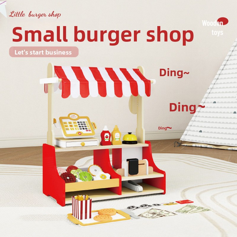 Детский деревянный пазл-констр – обзор и цена Baby Food Restaurant